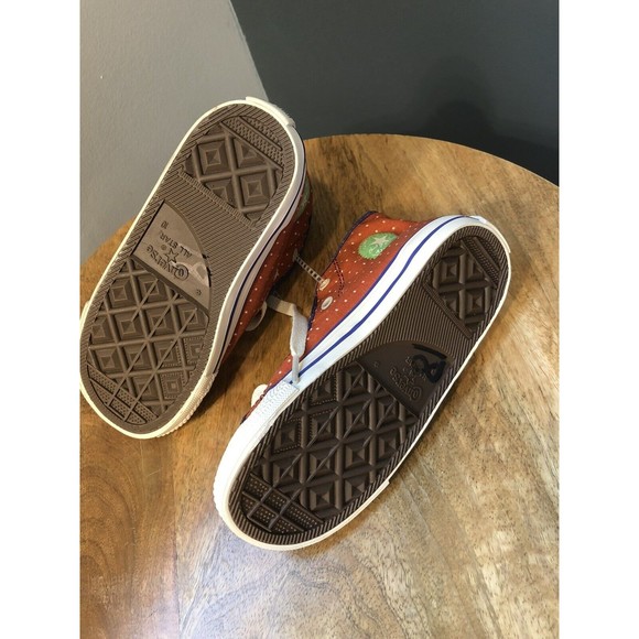 New Converse Chuck Taylor All Star Kids Christmas Tree Sneaker Toddler Size 10 - Picture 6 of 8